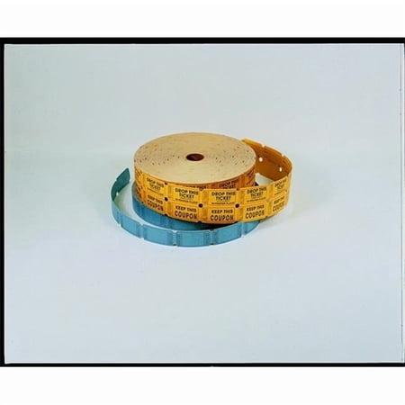 Single Roll Tickets - 1 x 2, Pack 2000