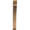thumbnail image 2 of Ekena Millwork 3 1/2"W x 28"D x 32"H Thorton Slat Smooth Bracket, Western Red Cedar, 2 of 4