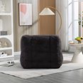 thumbnail image 6 of Jopath Fluffy Bean Bag Chair, Comfortable Bean Bag, Super Soft Lazy Sofa Chair With Memory Foam And Ottoman, Indoor Modern Focus Bean Bag Chair For Living Room, Bedroom, Apartment, 6 of 11