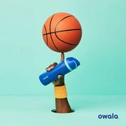 Owala FreeSip Water Bottle Stainless Steel, 32 Oz., Very Dark Black