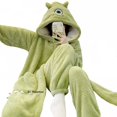 thumbnail image 2 of Camisones de franela con capucha para mujer, traje de Albornoz de Animal para adultos, pijama de Casa suave para Halloween y Navidad, vestido de dormir de Cosplay, 2 of 4