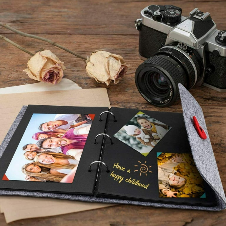 DIY Photo Album, How to make a Scrapbook album in a Camera Box