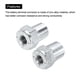 thumbnail image 4 of Convertidores de terminales de batería Uxcell de 3/8 pulgadas, postes positivos o negativos, tornillos de conector de terminal de batería, 2 pares, 4 of 4