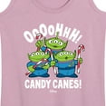 thumbnail image 3 of Toy Story - Oooohhh Candy Canes - Women's Racerback Tank Top, 3 of 5
