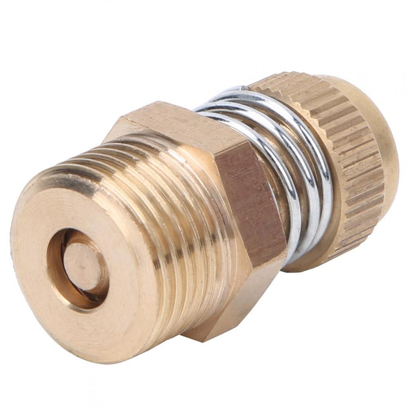 DOACT 10Pcs Pneumatic Muffler, Brass BSPT Male Thread Solenoid Valve