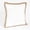 White, variant on 20" Jute Braided Cotton Throw Pillow, Down Filler Included (White)
