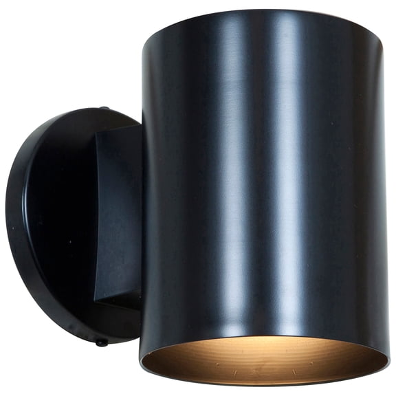 20363leddlp-bl Access Lighting Poseidon-One Light Outdoor Wallwasher-4.75 Inches Wide by 6 Inches Tall-Black Finish-LED Lamping Type
