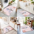 thumbnail image 5 of 2x3ft Area Rug,Abstract Plant Mid Century Boho Style Large Rugs Soft Non-Slip Floor Rug Morandi Color Abstract Geometric Non-Shedding Indoor Carpets for Living Room Bedroom Home Office Nursery, 5 of 9