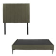 thumbnail image 2 of Cabecera Matrimonial Argos + Base Slim Verde + Almohada 2Pack + Protector Cloud + Sabanas Softy + Edredon Homy, 2 of 8