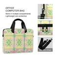 thumbnail image 4 of FORMRS 16" Laptop Bag Carrying Sleeve Case with Handle Travel Shoulder Briefcase, Retro Beige Stars, 4 of 8