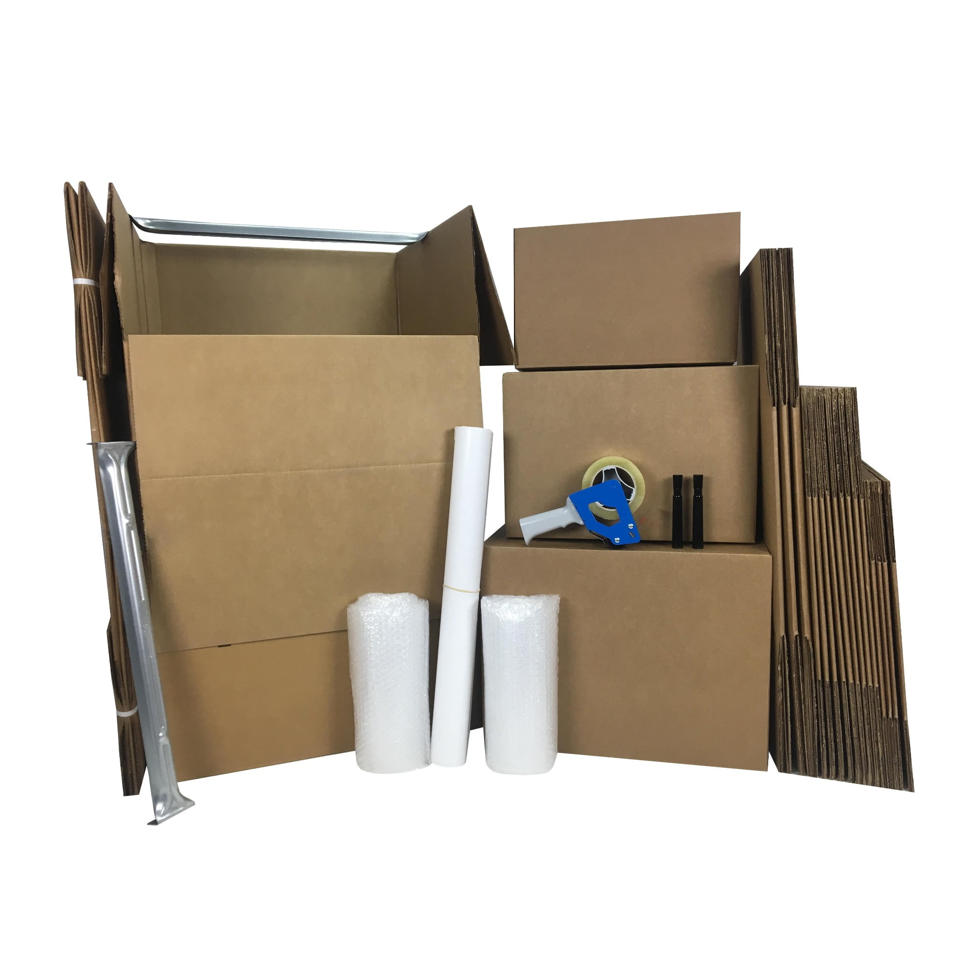 UBMOVE 4 Room Wardrobe Kit 45 Packing Boxes & Packing Supplies