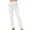 White, variant on YYDGH Women Slacks Pants for Work Pressional Pull On Mid Waisted Full Length Slim Fit Trousers Regular Dress Pants Pink S