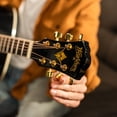 thumbnail image 5 of Washburn Guitars Dreadnought 25.5" Acoustic Guitar, Black, 5 of 5