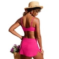 thumbnail image 2 of Top de Bikini CRZ YOGA D-DD Acolchado Ajustable Rosa M, 2 of 3