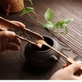 thumbnail image 2 of Cuchara de té japonesa hecha a mano, piezas de repuesto para ceremonia del té de bambú, cucharilla, pala para té, juego de té de kung fu, arte del té, ceremonia del té, seis caballeros, 2 of 5