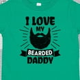 thumbnail image 4 of Inktastic I Love My Bearded Daddy for Fathers Day with Grunge Boys Toddler T-Shirt, 4 of 5