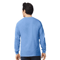 thumbnail image 4 of Gildan Ultra Cotton Taped Neck T-Shirt for Men, 5 Pack Long Sleeve Classic Carolina Blue Tee, 5XL, 4 of 5