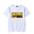 thumbnail image 3 of Sam Fender Merch T-shirt Tournée 2025 Femmes Hommes Mode Décontractée Manches Courtes, 3 of 5