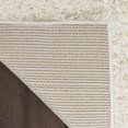 thumbnail image 5 of Nourison Lush Shag Modern & Contemporary Ivory 5'3" x 7'3" Area Rug, (5x7), 5 of 8