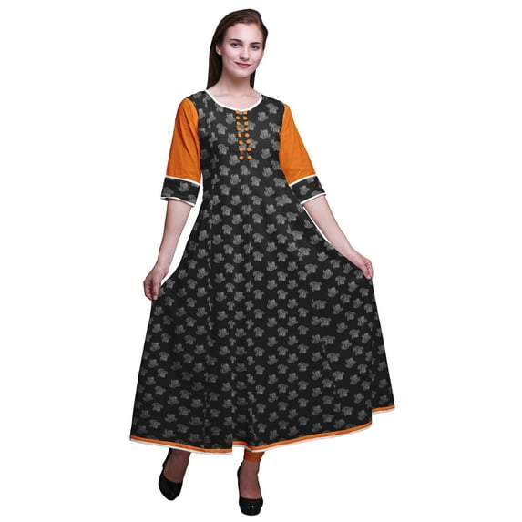 Bimba Anarkali Dress Long Indian Ethnic Wear For Women Maxi Kurta Ethnic Kurti