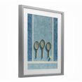 thumbnail image 2 of Stupell Industries Contemporary Tennis Racket Trio Gray Framed Print Under Glass, 17 x 21, by Franklyn Gregory, 2 of 8