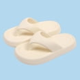thumbnail image 2 of Zapatillas de Suela Suave de Goma Gruesa Par de Chanclas, Zapatillas de Suela de Goma Interior Al Aire Libre Verano, 2 of 9