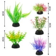 thumbnail image 4 of Visland Artificial Seaweed Water Plants for Aquarium, Plastic Fish Tank Plant Decorations 10 PCS, 4 of 7