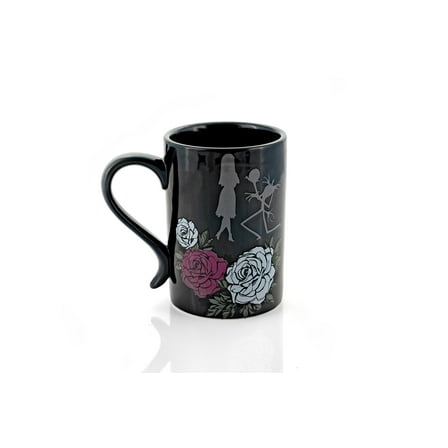 The Nightmare Before Christmas Black Rose Wedding 15 Oz Ceramic Coffee Mug