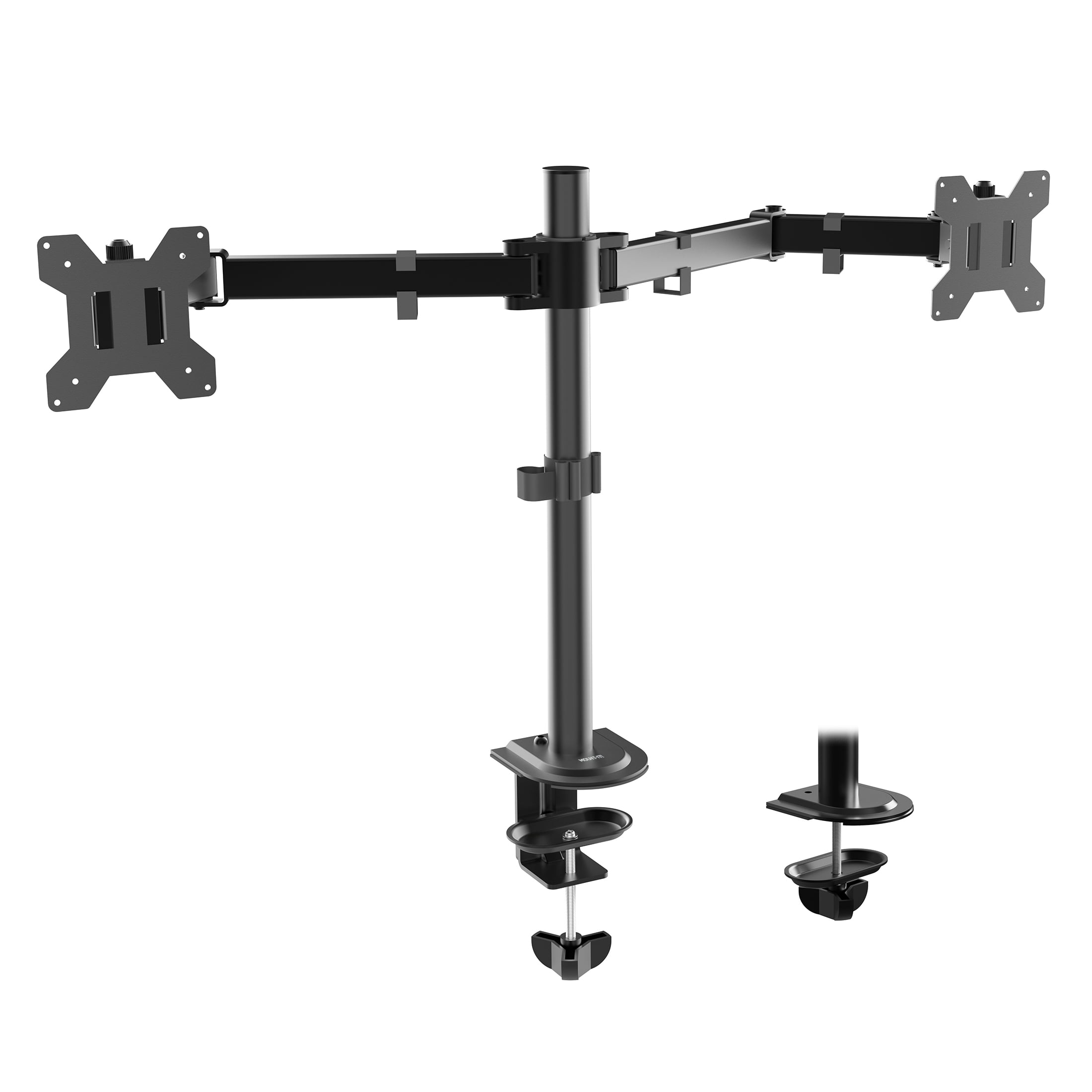 Mount-It! Dual Monitor Desk Stand, Fits 17"-32" Screen Sizes, Full Motion Mount, Ergonomic