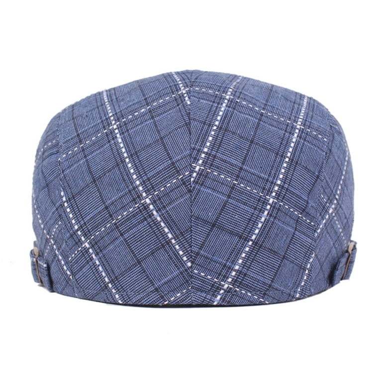 iOPQO Cabbie Hat, Scally Cap for Men, Flat Cap, Vintage Hats