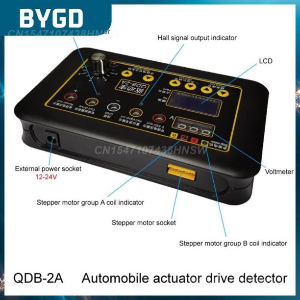 Multifunctional Solenoid Valve Idling Stepper Motor Instrument Tester Portable Qdb-2a Drive Simulator Universal Fault DetectorQDBUnited States He Qiyong unisex