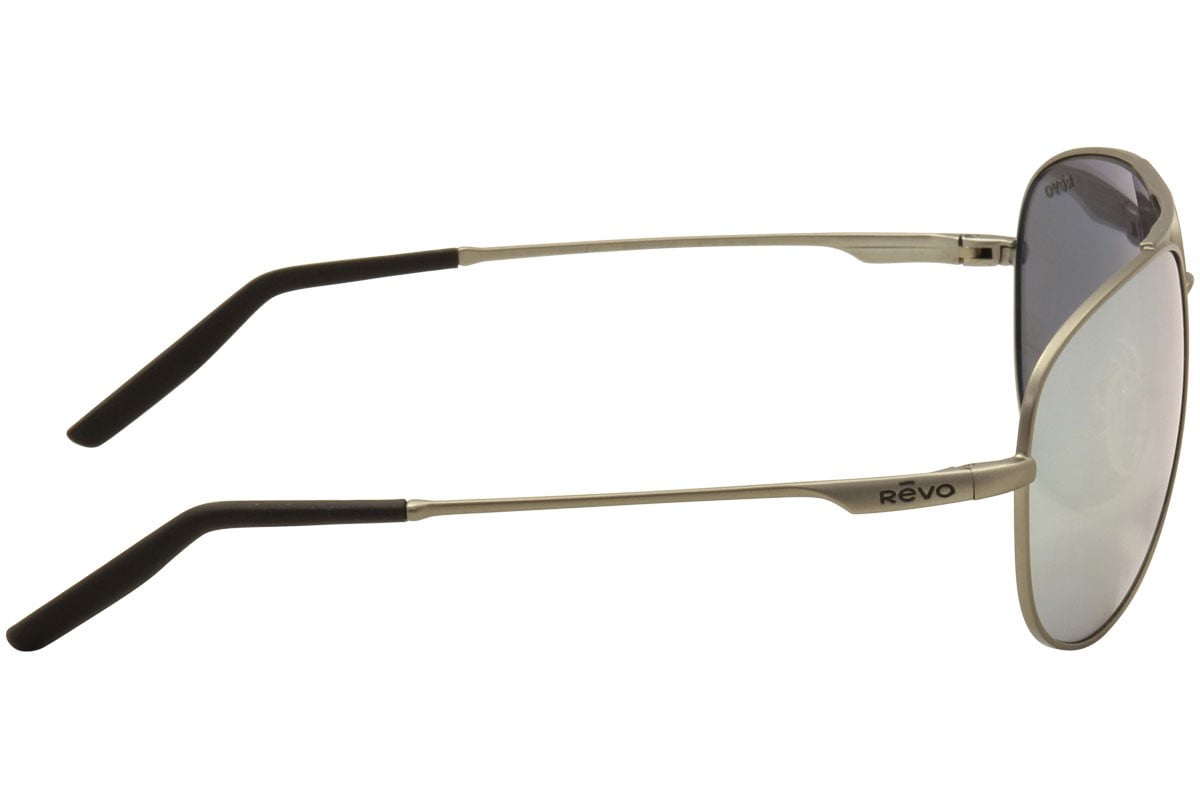 Revo 3087 01 GY Unisex Windspeed Graphite Lens Aviator Sunglasses