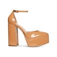thumbnail image 2 of Madden Girl Womens Dion Block Heel Ankle Strap Platform Heels, 2 of 3