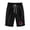 Black, variant on HomeGardon Womens Linen Shorts Shorts for Women,Summer Print Five Points Large Size Cotton Linen Pants Casual Pants,S-XXL