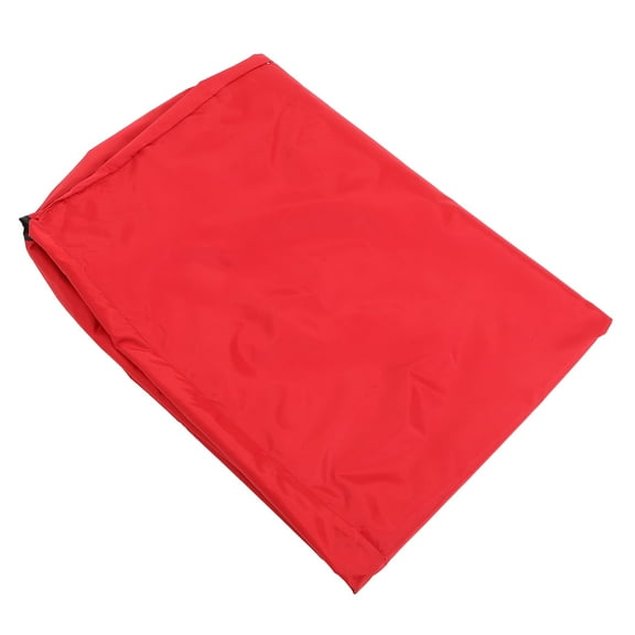TEHAUX Outdoor Swing Sunshade Canopy Red Oxford Fabric Weather Resistant 1 Piece Replacement Cover