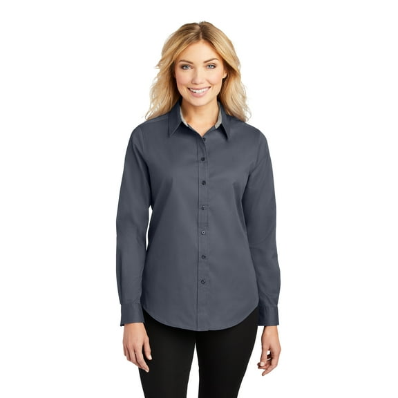 Port Authority Women’S Long Sleeve Easy Care Shirt. L608.