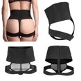 thumbnail image 4 of Black Shaping Pants, Butt Lifter Pants, Durable Easy To Wear Office Use For Salon Shop Relax Home, 4 of 8