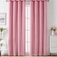 thumbnail image 3 of Cortina Blackout De 2 Panel Con Estrellas De 132x213cm Modelo Rosa, 3 of 4