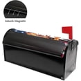 thumbnail image 6 of American Flag Baseball Mailbox Covers Magnetic Memorial Day 4th of July Mailbox Cover Patriotic Mailbox Wraps Post Letter Box Cover Garden Decorations Standard Size 18" X 21", 6 of 6