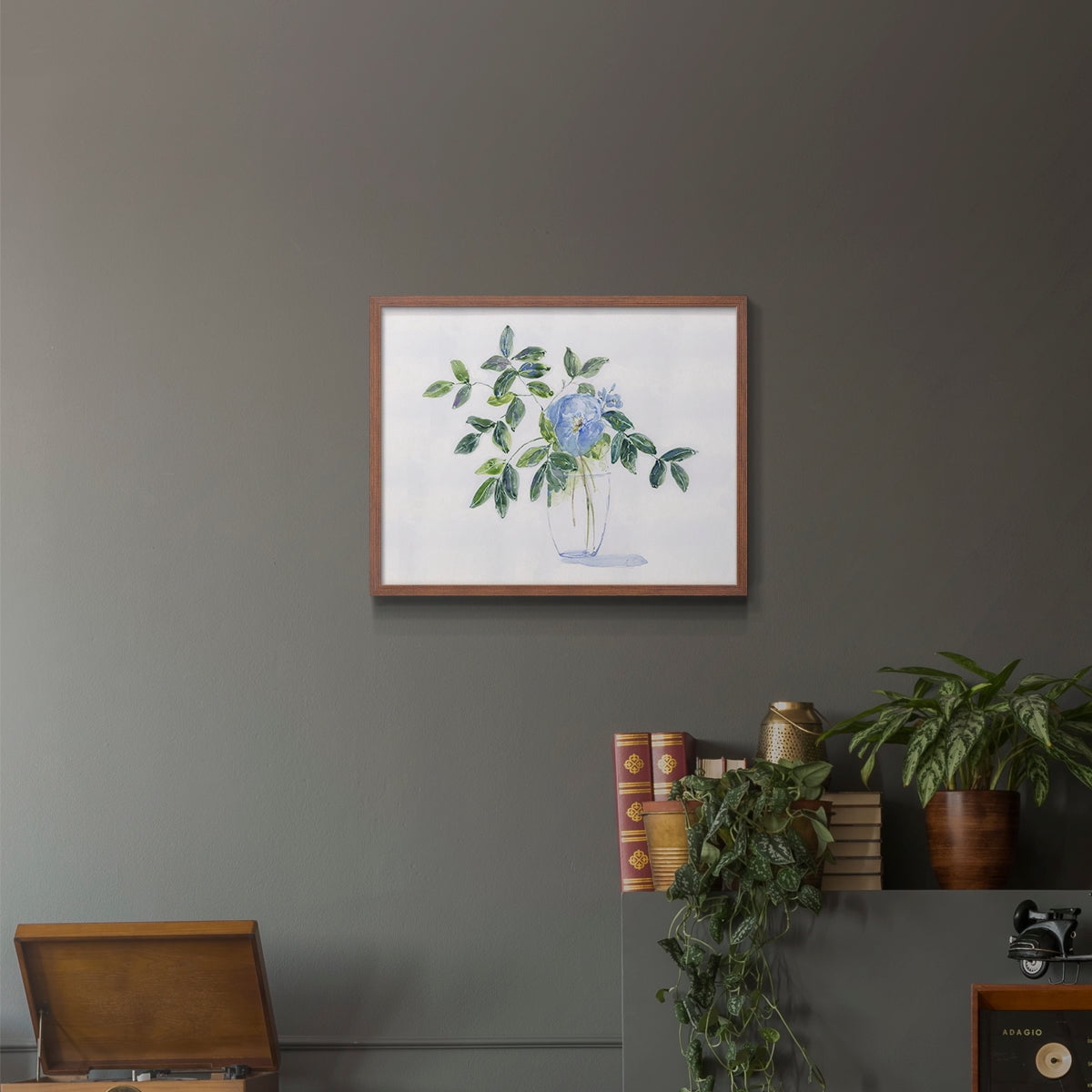 Rustic Simplicity I by Sally Swatland - Restickable Framed Giclée Print