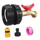 thumbnail image 5 of Accesorios para contenedor IBC de 1000 l, adaptador de tanque de agua para contenedor IBC fácil de instalar, contenedor IBC a 6 piezas, 5 of 9