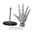 thumbnail image 4 of jifeng Flexible Hand Model Crafts Joints Moveable for Painting Displaying Sketching Gray, 4 of 9
