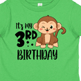 thumbnail image 4 of Inktastic Monkey Its My 3rd Birthday Boys or Girls Toddler T-Shirt, 4 of 5