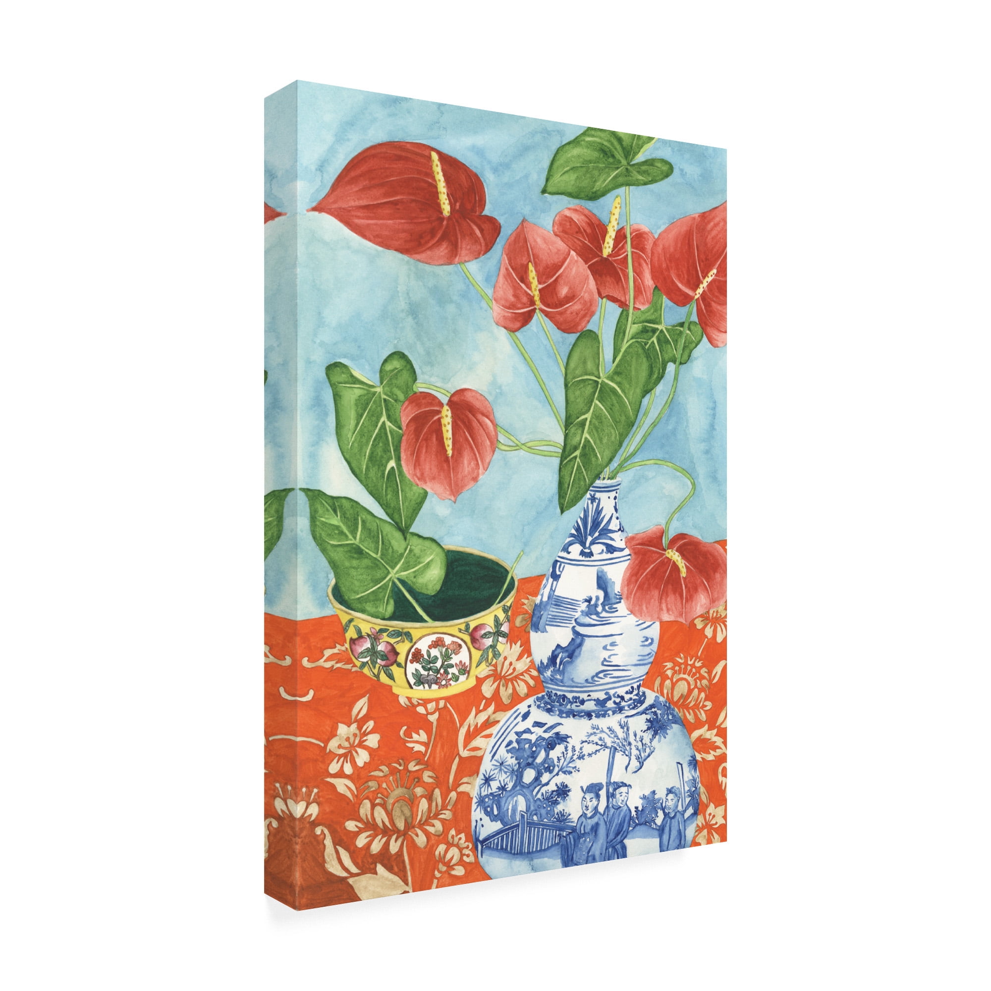 Trademark Fine Art 'Elegant Arrangement IV' Canvas Art by Melissa Wang