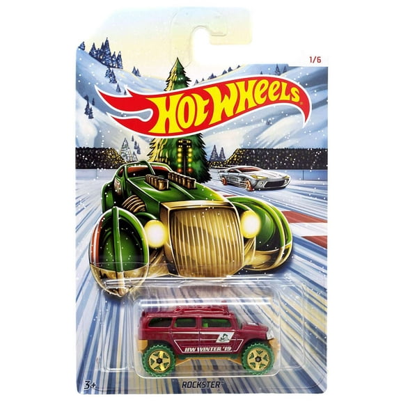 Hot Wheels 2018 Holiday Hot Rods Rockster Die-Cast Car