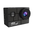 thumbnail image 2 of Cámara DV multifuncional para deportes extremos 4K Ultra Clear con control remoto Wifi Cámara todo en uno 30M Antivibración inteligente 170 ° Gran angular-Negro, 2 of 9