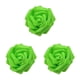 thumbnail image 4 of Flores artificiales Cateissary 50 piezas espuma PE rosa decoraciones boda fiesta Verde, 4 of 6