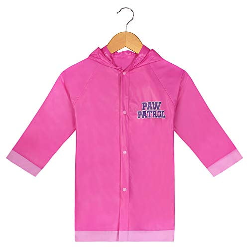 Nickelodeon Little Girls Paw Patrol Rain Slicker Size Medium 4 5