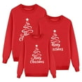 thumbnail image 4 of breaise Matching Family Christmas Sweatshirts for Women Men Graphic Pullover Tops Long Sleeve Holiday Sweatshirt, 4 of 4