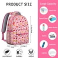 thumbnail image 6 of "Dinosaur Pattern School Backpack for College & Commute - Large Capacity Waterproof Backpack for Students, Durable Laptop Backpack with Comfortable Straps", 6 of 6